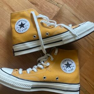 Brand new without box orange converse size 7